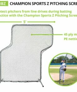 Champion 5'x7' Baseball/Softball Z Pitching Screen -Cheap Softball Store a32 863 3