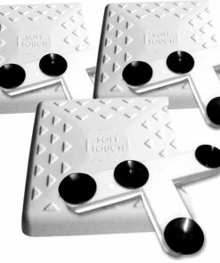 Soft Touch 14" Indoor Bases w/ Mounting Tees, IN1400, set/3