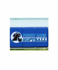 Cover Sports 3'H x 6'L Baseball/Softball Backstop Padding w/Graphics Navy