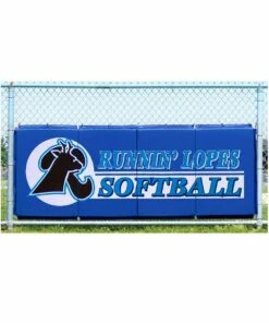 Cover Sports 3'H x 8'L Baseball/Softball Backstop Padding w/Graphics Dark Green