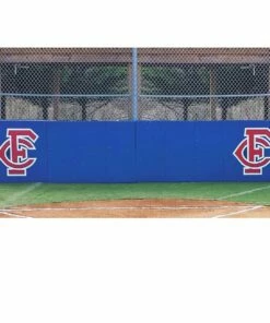 Cover Sports 3'H x 8'L Baseball/Softball Backstop Padding w/Graphics Dark Green -Cheap Softball Store a32 976 3