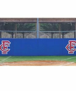 Cover Sports 3'H x 10'L Baseball/Softball Backstop Padding w/Graphics Orange -Cheap Softball Store a32 977 2
