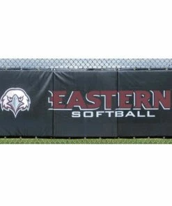 Cover Sports 3'H x 12'L Baseball/Softball Backstop Padding w/Graphics Tan -Cheap Softball Store a32 978 2