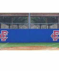 Cover Sports 3'H x 12'L Baseball/Softball Backstop Padding w/Graphics Tan -Cheap Softball Store a32 978 3