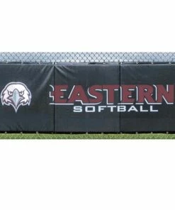 Cover Sports 4'H x 6'L Baseball/Softball Backstop Padding w/Graphics Black -Cheap Softball Store a32 979 2