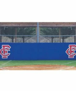 Cover Sports 4'H x 10'L Baseball/Softball Backstop Padding w/Graphics Red -Cheap Softball Store a32 981 3