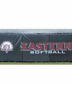 Cover Sports 4'H x 12'L Baseball/Softball Backstop Padding w/Graphics Red -Cheap Softball Store a32 982 2