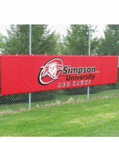 Cover Sports 4'H x 12'L Baseball/Softball Backstop Padding w/Graphics Red -Cheap Softball Store a32 982 4