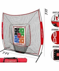 POWERNET Reversible Numbered Pitching Pad -Cheap Softball Store a33 007 02
