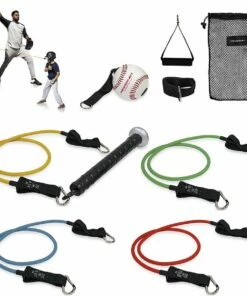 POWERNET Bat Handle Resistance Trainer Bundle