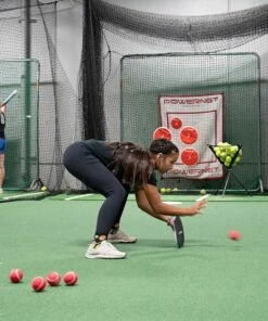 POWERNET Perfect Fielder and Foam Tech Ball Bundle -Cheap Softball Store a33 014 02