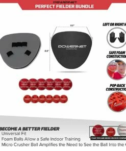 POWERNET Fielder Hand-Eye Coordination Bundle 9 POWERNET Fielder Hand-Eye Coordination Bundle -Cheap Softball Store a33 015 04