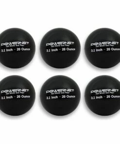 POWERNET 3.2" Weighted Batting/Throwing Training Balls, 6pk -Cheap Softball Store a33 019 20