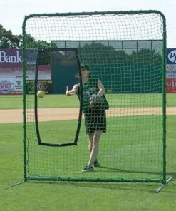 Jaypro 7'x7' Collegiate Fastpitch Softball Protective Screen, SBPE-77