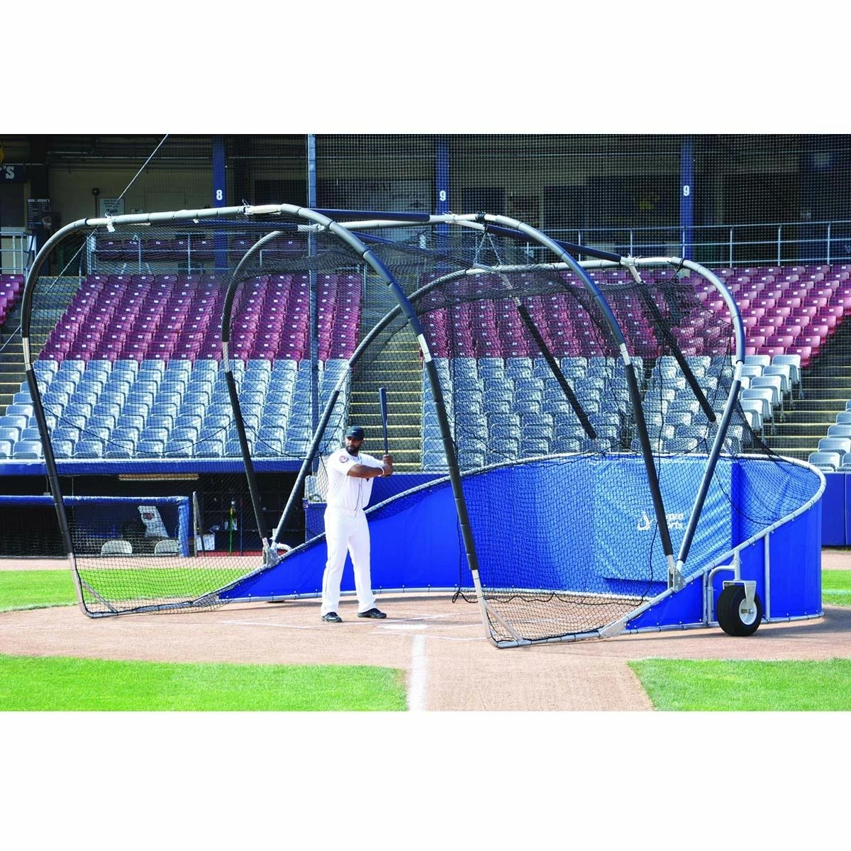Jaypro Big League Bomber Elite Portable Batting Cage, BGLC-7500 1 Jaypro Big League Bomber Elite Portable Batting Cage, BGLC-7500