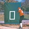 CageSaver Batting Cage Net Backdrop Protector, 22 oz Green