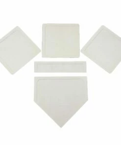 Schutt Recreational Throw Down Baseball/Softball Base Set, White
