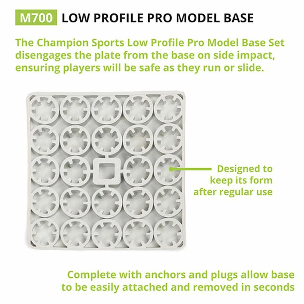 Champion Hollywood Style Base Set, M700 2 Champion Hollywood Style Base Set, M700 - Image 2