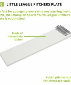 Champion Youth League Pitcher's Plate with Spikes, 70 -Cheap Softball Store a33 257 new 3
