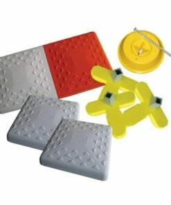 Soft Touch 15" Stay Down Convertible Bases & Double 1st Base, C15DBL-SET