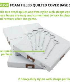 Champion 15"x15" Economy Bases, White, set of 3, M350 -Cheap Softball Store a33 280 new 01