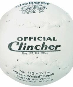 deBeer 12" Clincher F12 Official Softballs, dz