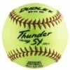 Dudley 11" SY11FP 47/375 Synthetic Fastpitch Softballs, dz