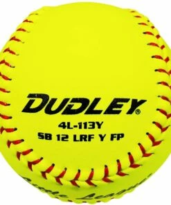Dudley 12", 4L113Y 47/375 Fastpitch Little League Leather Softballs, dz -Cheap Softball Store a33 352 new new 02