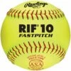 Rawlings 11" ASA RIF Level 10, Synthetic Fastpitch Softballs, RIIRYSA, dz