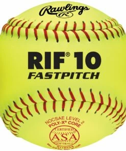 Rawlings 11" ASA RIF Level 10, Synthetic Fastpitch Softballs, RIIRYSA, dz