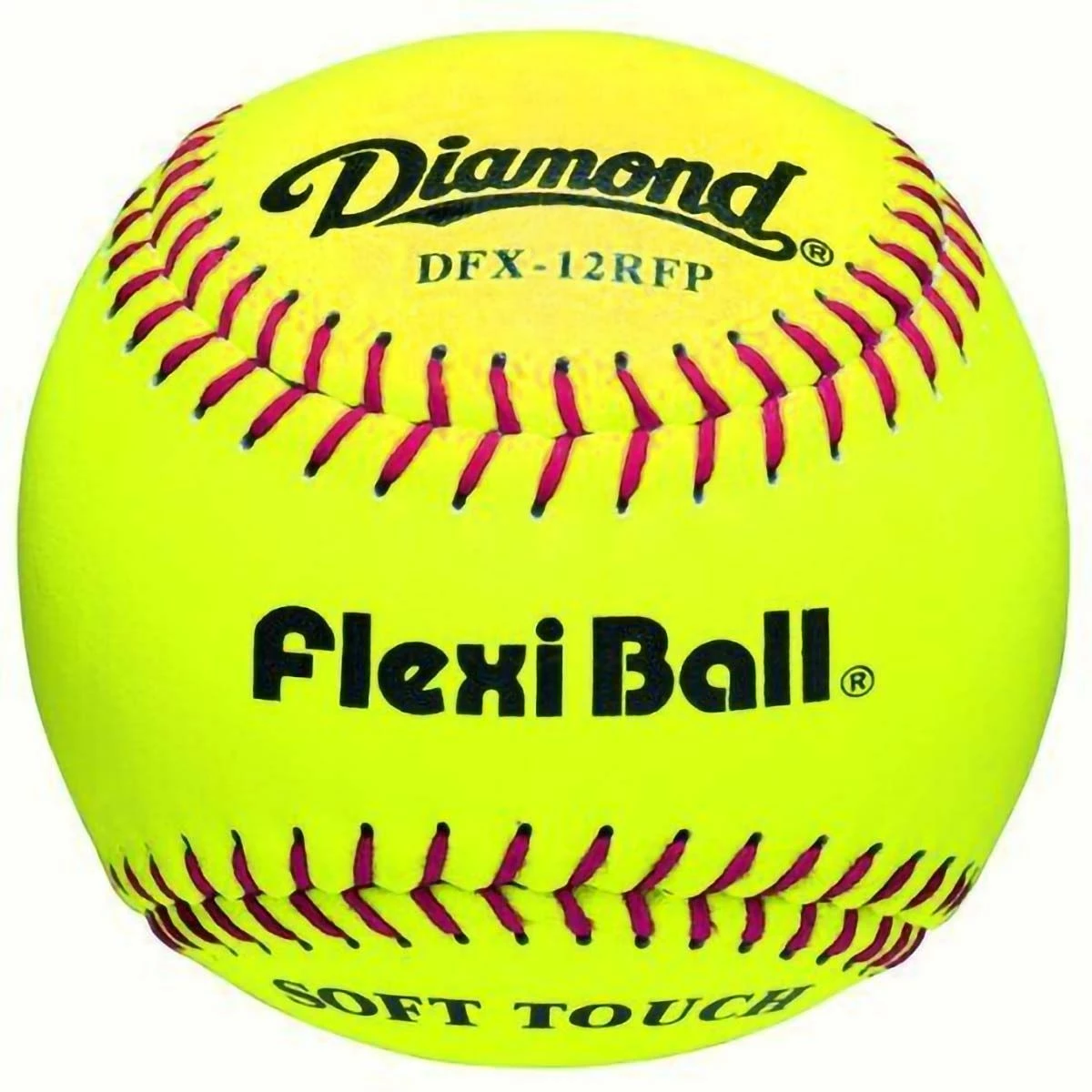 Diamond 12" DFX-12RFP Flexi Ball Leather Softball, dz 1 Diamond 12" DFX-12RFP Flexi Ball Leather Softball, dz