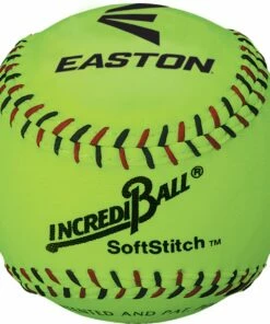 Easton 11" Incrediball Neon SoftStitch Training Softball, A122608T, ea