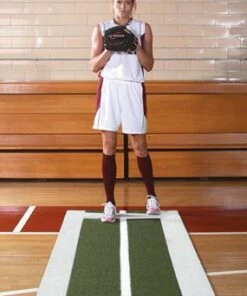 Jennie Finch MP3010 Pitching Lane Pro Softball Turf Pitching Mat