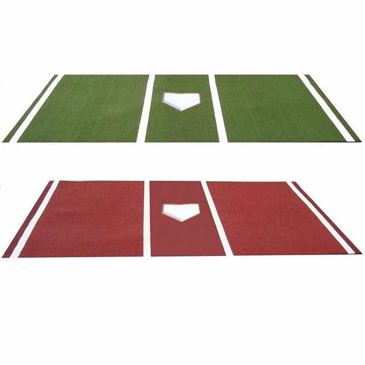 6'x12' Lined Batting Turf Mat Pro Green 1 6'x12' Lined Batting Turf Mat Pro Green