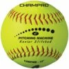 Champro 12" CSBPMB Leather Pitching Machine Softballs