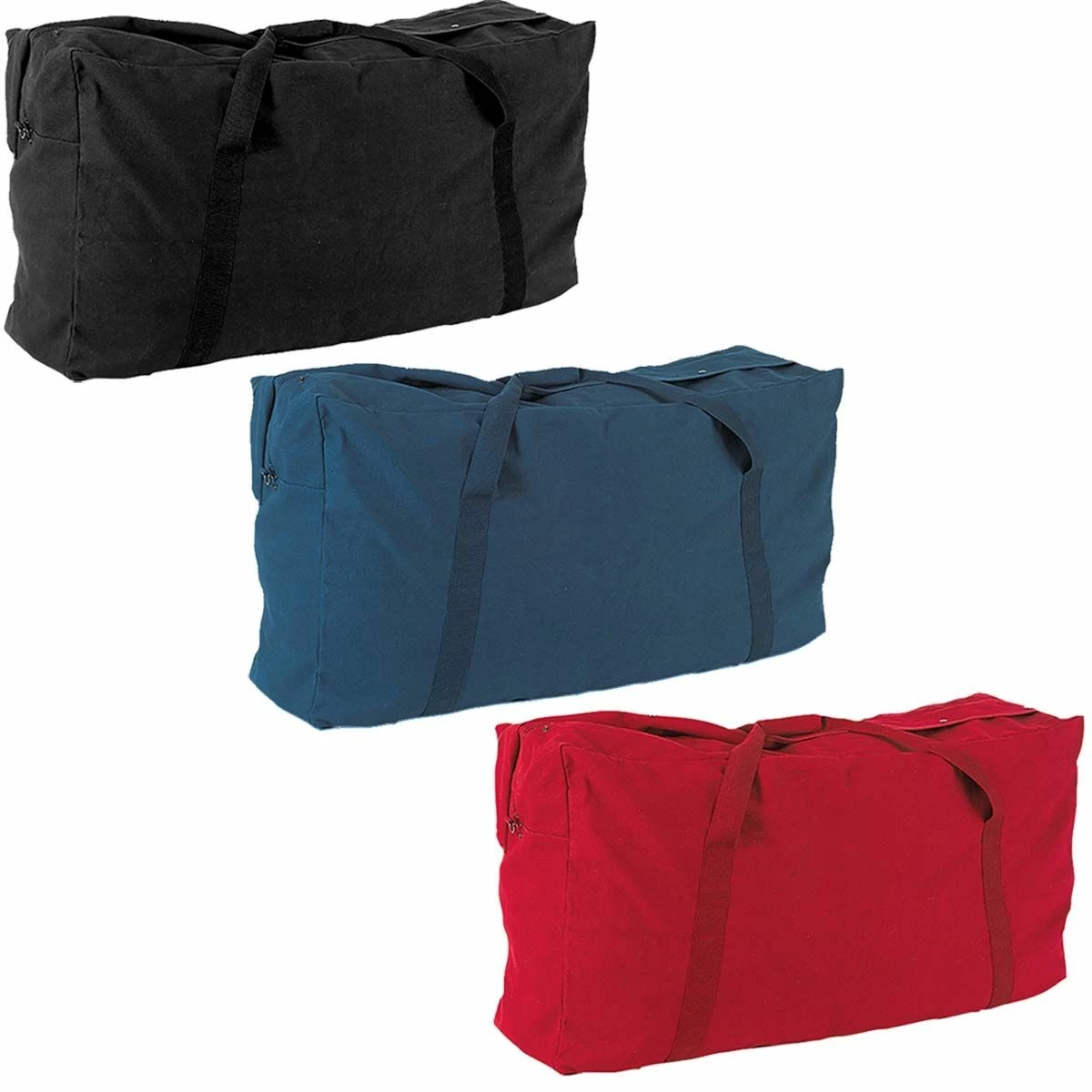 Champion Oversized Canvas Equipment Bag, 42''Lx13''Wx16''H Red 2 Champion Oversized Canvas Equipment Bag, 42''Lx13''Wx16''H Red - Image 2