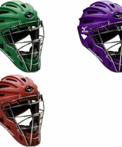 Mizuno Samurai FASTPITCH Catcher's Helmet, MSCH255 Cardinal -Cheap Softball Store a34 539colorsb 1