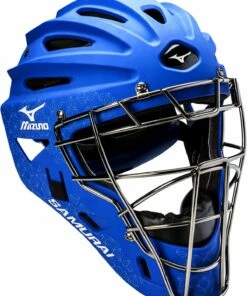 Mizuno Samurai FASTPITCH Catcher's Helmet, MSCH255 Cardinal