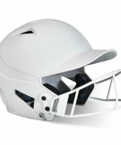 Champro HX Rise Fastpitch Matte Batting Helmet w/Faceguard Royal -Cheap Softball Store a34 554 05