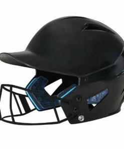 Champro HX Rookie Fastpitch Batting Helmet w/Faceguard White