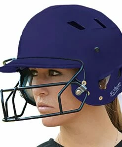Schutt Air-Lite Softball Faceguard, NOT ATTACHED Burnt Orange -Cheap Softball Store a34 598a 12