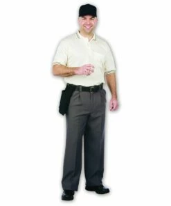 Dalco D9600 Pleat Front Umpire Pants, Charcoal -Cheap Softball Store a34 666b