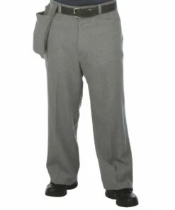 Dalco D9200 Plain Front Umpire Pants, Gray
