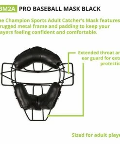 Champion Adult Umpire Face Guard, BM2A -Cheap Softball Store a34 695 new 02