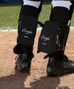 Champion ADULT Catcher's Knee Supports, LGKSA -Cheap Softball Store a34 696 new 01