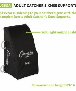 Champion ADULT Catcher's Knee Supports, LGKSA -Cheap Softball Store a34 696 new dia 01