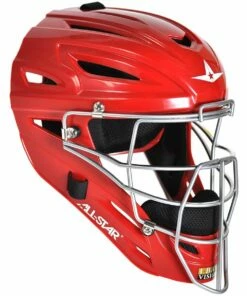 All-Star MVP2510 System 7 Catcher's Helmet, YOUTH Purple