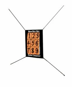 BOWNET Strike Zone Counter Pitching Aid