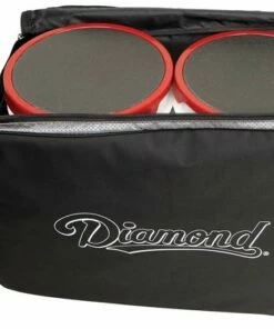 Diamond Wheeled Bucket Bag