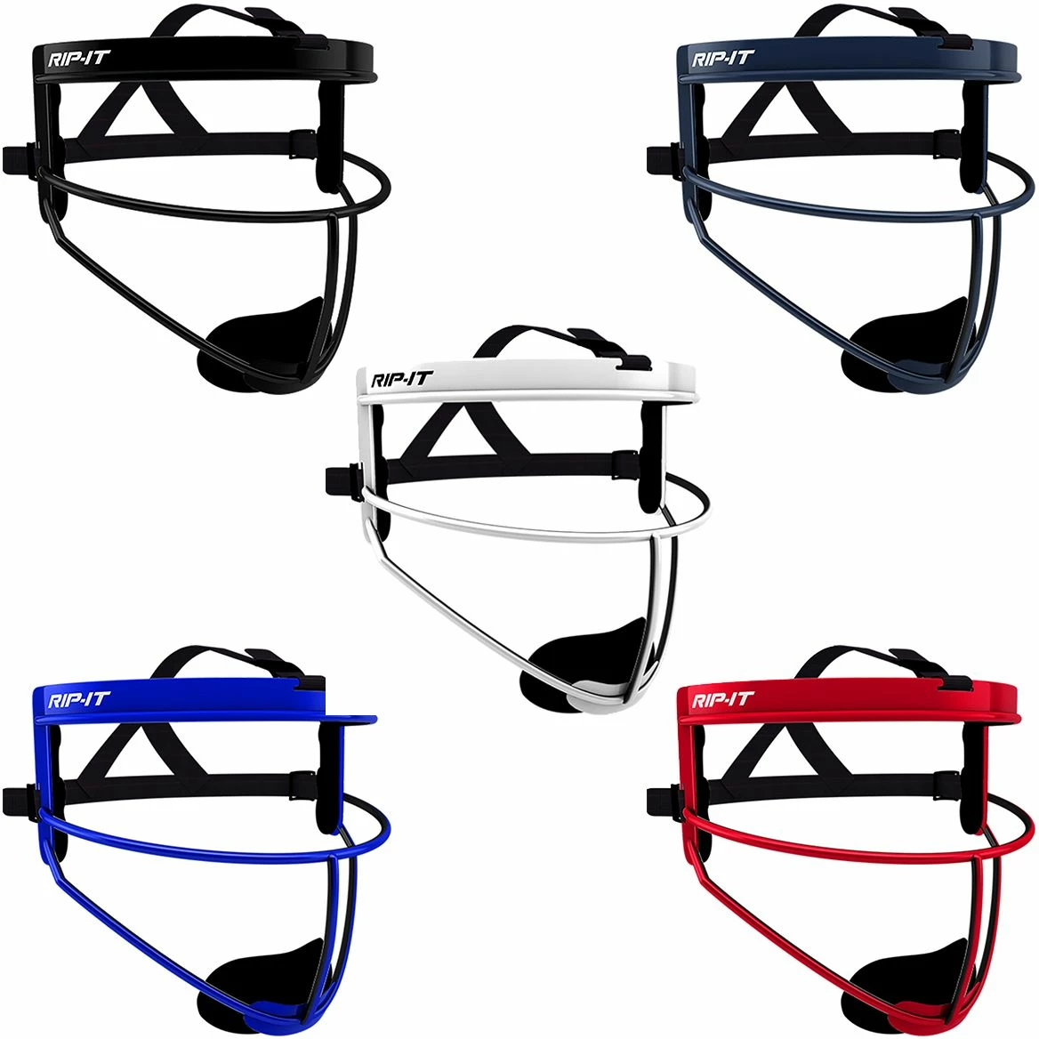Rip-It Defense Pro YOUTH Fastpitch Softball Faceguard, DGBO-Y Scarlet 2 Rip-It Defense Pro YOUTH Fastpitch Softball Faceguard, DGBO-Y Scarlet - Image 2